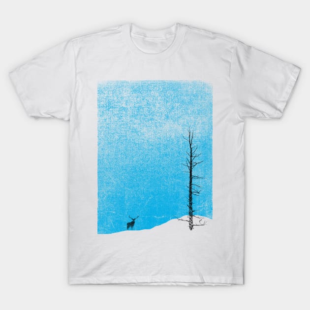 Lonely Tree (rework) T-Shirt by bulografik